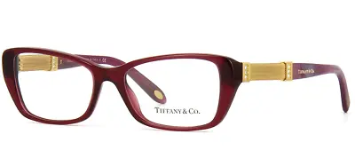 TIFFANY & CO . Eyeglasses - TF2117B 8003 -  Bordeaux Red -  Gold -  Womens • $269