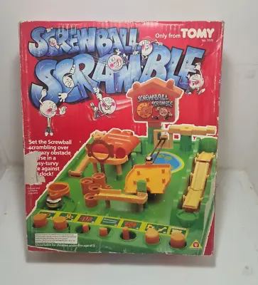 Tomy Screwball Scramble - Vintage 1980's Classic Marble Maze - Read Description  • £12.99