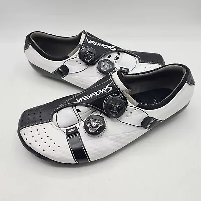 Bont VayporS White Black - Double Wide - Size 7.5-8 • $199.99