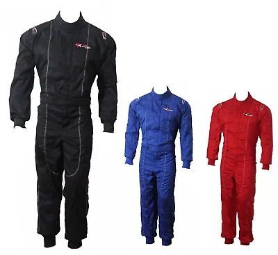 NEW Karting / Race / Rally Suits (overall) Adult Poly Cotton Excellent Quality • £34.99