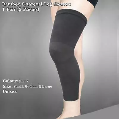 Bamboo Winter Knee Braces Leg Warmers Cozy Arthritis Leg Sleeves Support • $21.99