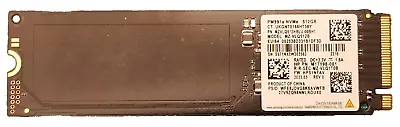 Samsung PM991a 512GB PCIe NVME M.2 2280 SSD MZ-VLQ512B #9 • £29.50