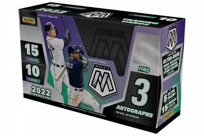 2022 Panini Mosaic Baseball Hobby Box Factory Sealed Unopened -3 Autos! Witt RC? • $110