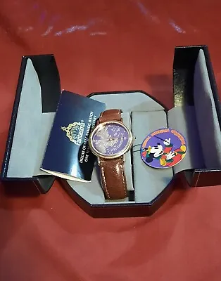 DISNEYANA-Convention 1993-Watch-FANTASMA-Mickey Mouse-Steamboat Willie • $75