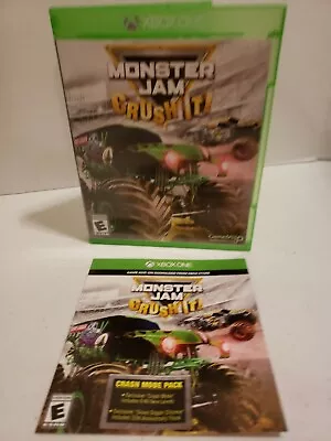 Monster Jam: Crush It (Microsoft Xbox One 2016) • $12