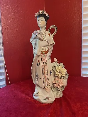 Vintage Tradititional Asian Geihsa Lady Statue • $55