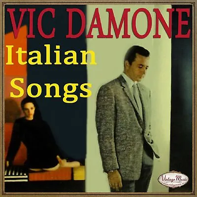 VIC DAMONE CD Vintage Vocal Jazz / Italian Songs  Arrivederci Roma  Mattinata • $13.99