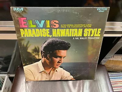 ELVIS PRESLEY Paradise Hawaiian Style LP RCA LSP-3643 1977 RE Stereo SEALED • $34.95