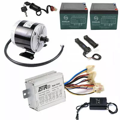 24V 350W Brush Motor Controller Battery For Electric Go Kart Scooter E-BIKE ATV • $219.77