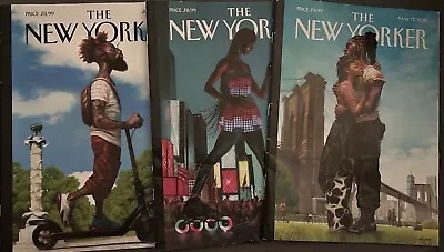 Lot Of 3 New Yorker Magazines - Kadir Nelson - Summer Issues • $24.99