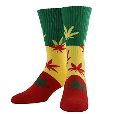 £8.90 • Buy Cool Socks Novelty Crew Socks Men's Women's, Rasta La Vista Print - Large