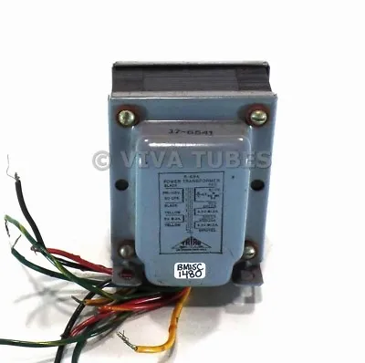 Vintage Triad R-68A Power Transformer 800 VDC 30mA 6.3V 1.2A 6.3V 1.2A Tube • $109.95