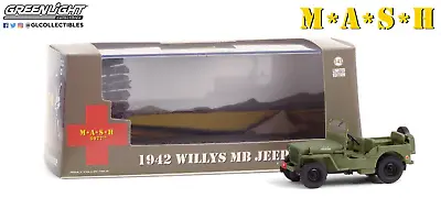 Greenlight 1/43 M*A*S*H MASH 1942 Willys MB Jeep 86589 • $9.99