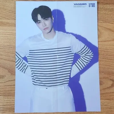Taehwan Official Folded Poster Vanner 1st Mini Album Veni Vidi Vici Genuine Kpop • $5.99