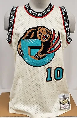 Brand New M+N Men's NBA Memphis Grizzlies BIBBY Chainstitched Swingman Jersey-L • $74.99
