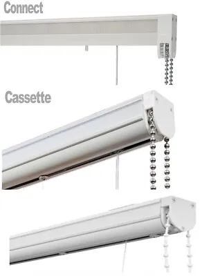 Safety Connect Or Cassette Roman Blind DIY Kit Heavy Duty Free Next Day Delivery • £39.99