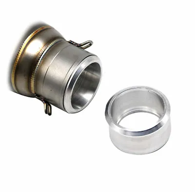 Motorcycle Exhaust Pipe Muffler Adapter OD 60mm To ID 51mm Aluminum Alloy • $12.92