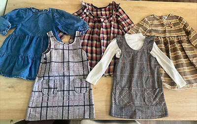 £7 • Buy Girls Age 5-6 Autumn Dress Bundle 