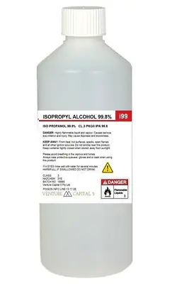 Isopropyl Alcohol 100% Ipa - Rubbing Alcohol - Sanitising & Disinfecting-  1lt • $17.95