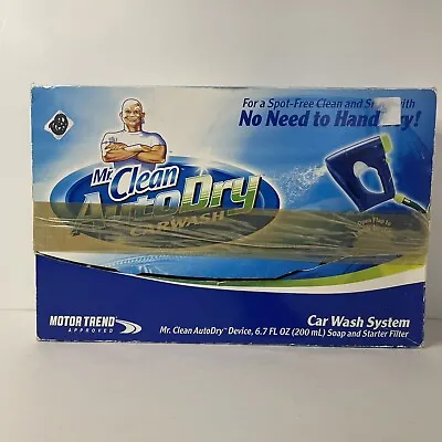 Mr Clean Auto Dry Car Wash No Touch Spray System Soap Starter Filter AutoDry NEW • $29.99