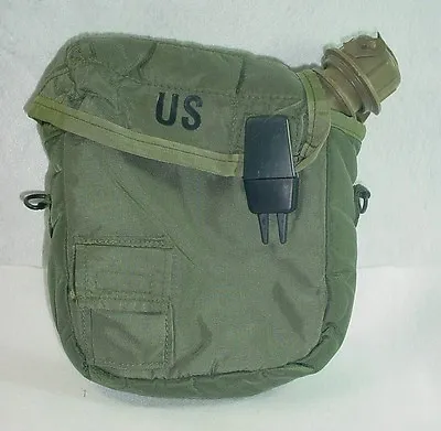 CANTEEN 2 QT QUART & 2QT OD COVER CARRIER US Military Army • $18.50