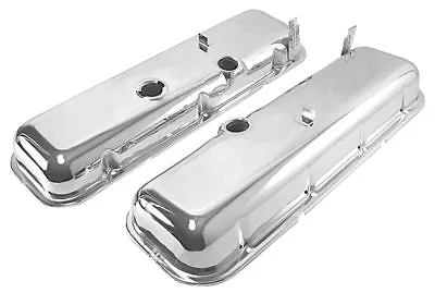 Chevrolet Chrome CHEATER Valve Covers BBC 396 427 454 NEW 1/2  TALLER STK • $99.95