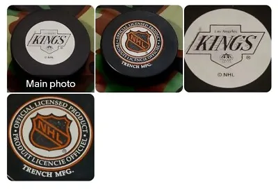 Los Angeles Kings Nhl Vintage  Official Hockey Puck Vegum & Trench Mfg. 🇸🇰 • $24