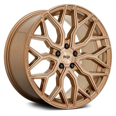 NICHE M263 MAZZANTI Bronze 20x9 5x114.3 +35 Wheels Set Of Rims • $1217.16