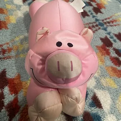 Brentwood Moshi Microbead Pink Pig Squishy Plush 20” • $49.99