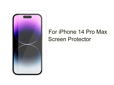 $3.85 • Buy For IPhone 14 Pro Max 6.7  Anti-Scratch Screen Protector Screen Guard Flim