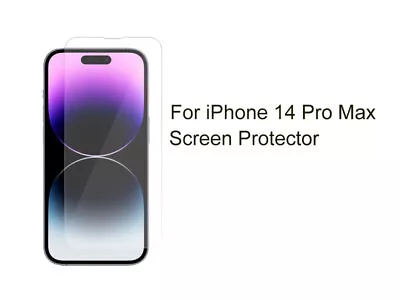 $3.85 • Buy For IPhone 14 Pro Max 6.7  Anti-Scratch Screen Protector Screen Guard Flim