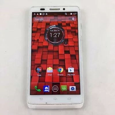 Motorola Droid Ultra XT1080 Verizon Smartphone  GOOD (White) • $24.90