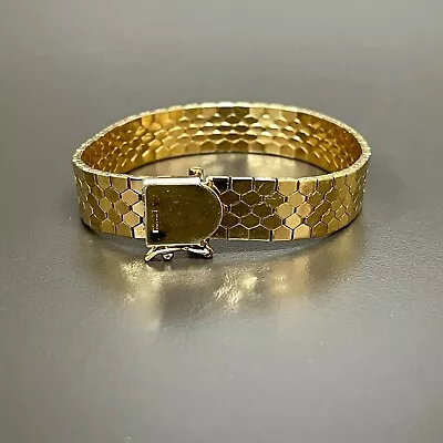 Vintage Monet Gold-tone Women's Fashion Bracelet  • $19.99