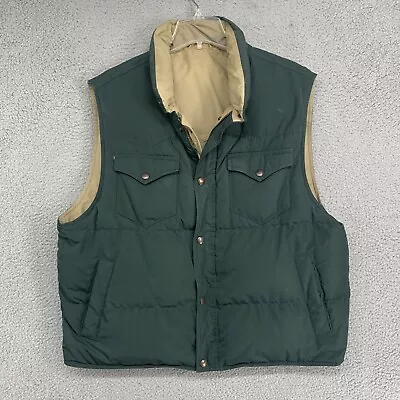 Polo Ralph Lauren Men's XXL Puffer Hunting Vest Feather Down Filled Reversible • $27.99