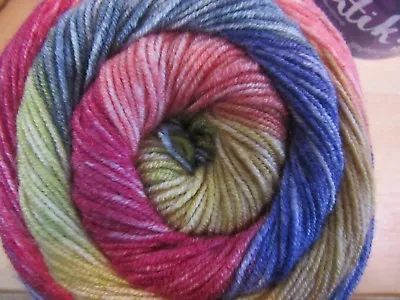  200g STYLECRAFT BATIK SWIRL WOOL/ACRYLIC DOUBLE KNITTING YARN CAKES  • £11.89