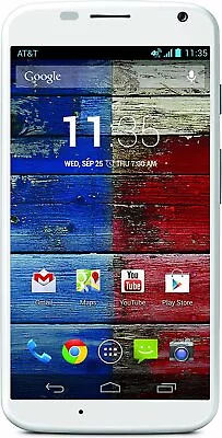 Motorola Moto X | XT-1055 | 16GB | White | 4G LTE Smartphone | U.S. Cellular • $74.99