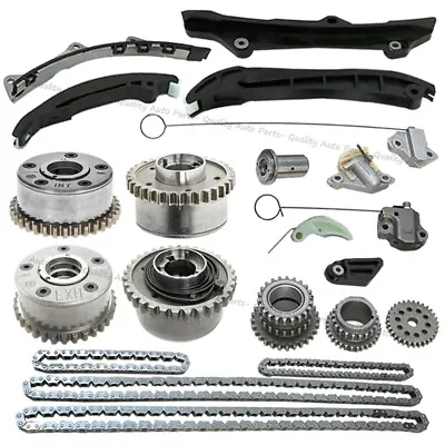 Timing Chain Kit Camshaft Phaser Fit Maserati Ghibli S Levante Quattroporte 3.0L • $392.55