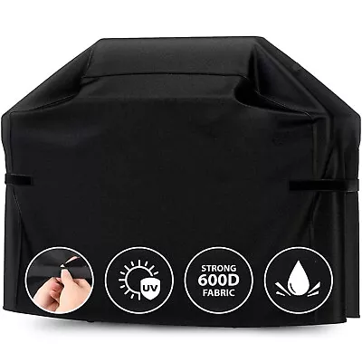 600D Heavy Duty BBQ Grill Cover Waterproof UV Fade Resistant Gas Grill Protector • $24.89