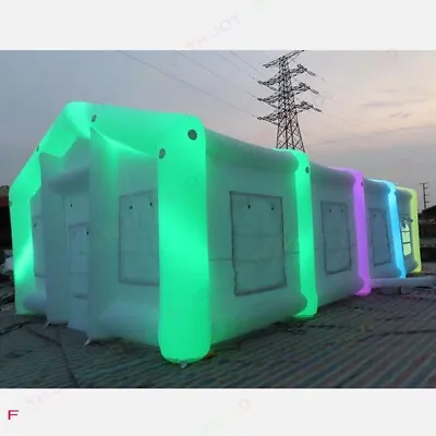 Portable Inflatable Wedding Tent With Colorful LED Lights For Party Event • $1900