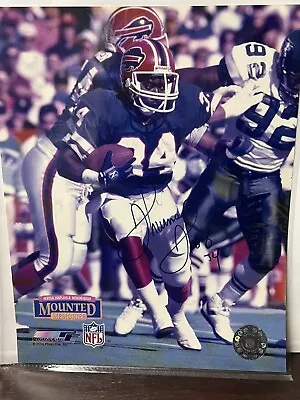 Nfl Buffalo Bills Autographed Thurmond Thomas #34 8x10 Mounted Memories Pic Hof! • $29.34