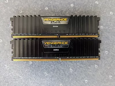 Corsair Vengeance LPX 2x8GB DDR4 DRAM 3200Mhz Memory Kit - Used & Tested • £1.20