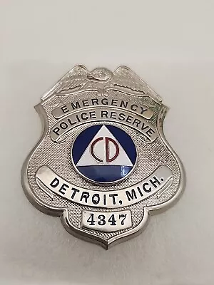 Vintage Emergency Civil Defense Detroit Michigan #4347  • $275