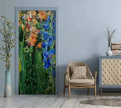 £84.77 • Buy 3D Flowers Leaves A170 Door Wall Mural Photo Wall Sticker Decal Allan P Sinsin
