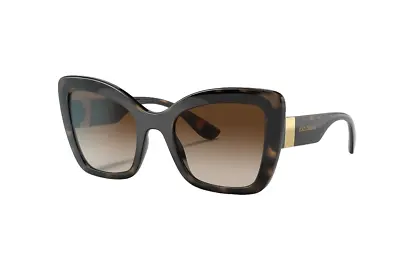 Womens Dolce & Gabbana Sunglasses Dg6170 Havana/Black/ Gradient Brown Sunnies • $294.96
