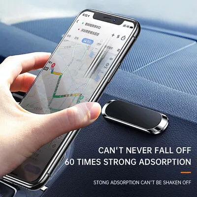 £2.94 • Buy NEW Magnetic Car Phone Holder Metal Mini Strip Shape Stand Bracket Universal