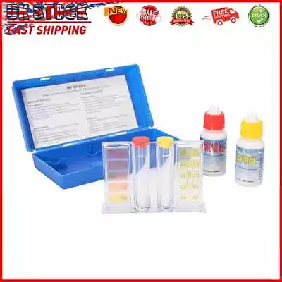 £8.69 • Buy Chlorine PH Water Quality Test Kit Pool Hydroponics Aquarium Tester Accessories