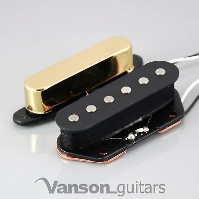 NEW Vanson Vintage 50's AlNiCo V Tele ® Pickups For Fender® Telecaster ®* VCA GD • $77.92