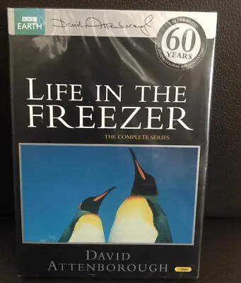 David Attenborough Life In The Freezer  1  DISC SET DVD  SEALED • £4.99