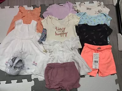 Baby Girl Clothes Summer Bundle Size 6-9 Months Inc H&m Next • £12.99