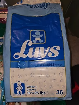 Vintage Luvs Diapers • $499